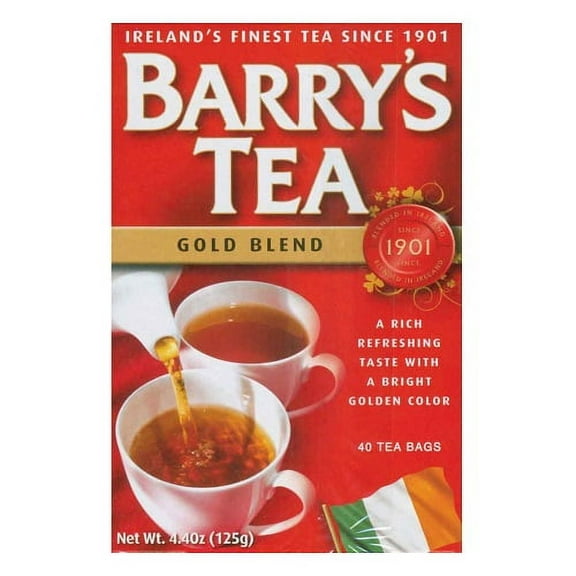 Barry's Tea from Ireland (40 Tea Bags) Gold Blend