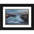 thumbnail image 1 of Barsh, Greg 18x13 Black Ornate Wood Framed with Double Matting Museum Art Print Titled - Black Point Cove, 1 of 4