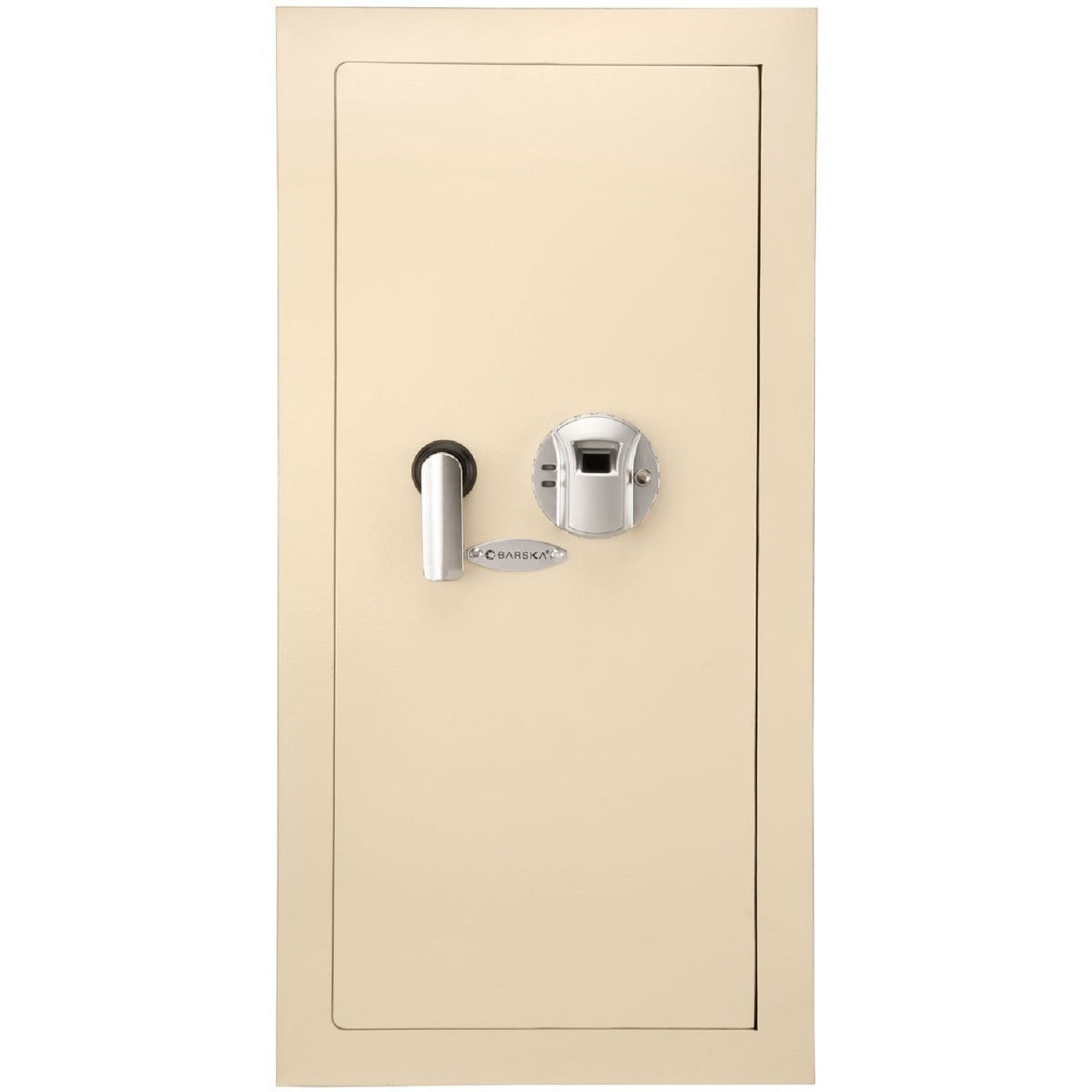 Barska 0.82 Cubic Ft Beige Color Large Biometric Wall Safe