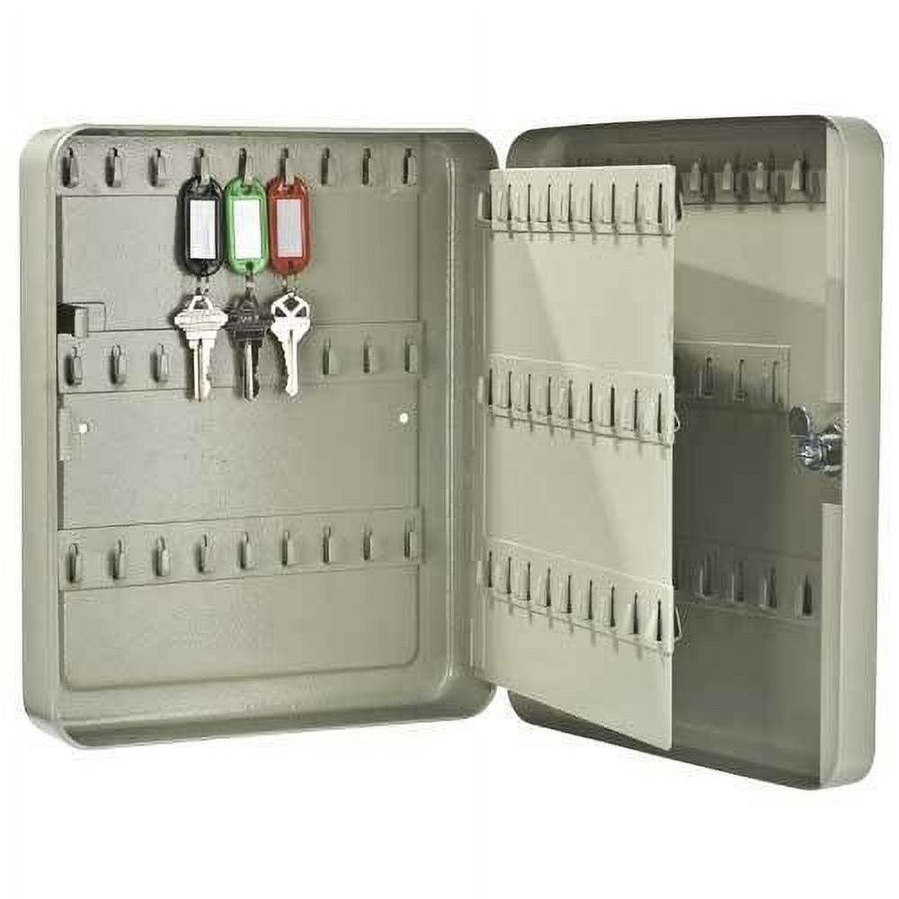 Barska Heavy Duty Steel 105-Position Key Safe Lock Box, Beige