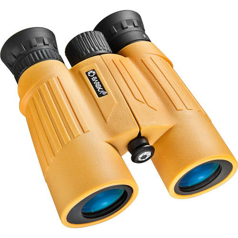 Barska 10x30 WP Floatmaster Yellow Binoculars