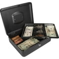 thumbnail image 1 of Barska Large Cash Box 5 Compartments Black CB11834, 1 of 7