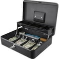 thumbnail image 1 of Barska 12 inch Standard Register Style Cash Box with Key Lock, 1 of 4