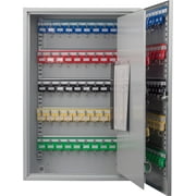Barska 150 Keys Adjustable Key Lock Box Grey