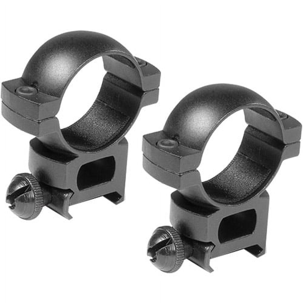 Barska Rifle Scope Rings - 30mm, Extra High Height, Matte Black, Weaver Style -