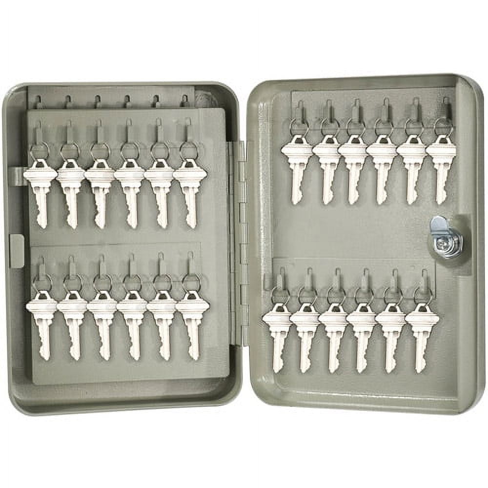 Beige Steel 48-Position Wall-Mounted Key Safe Box