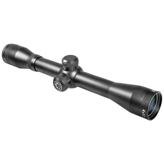 Barska 4x32 Huntmaster Rifle Scope, 30/30 Reticle, 1/4 MOA w/Rings, Black AC1258