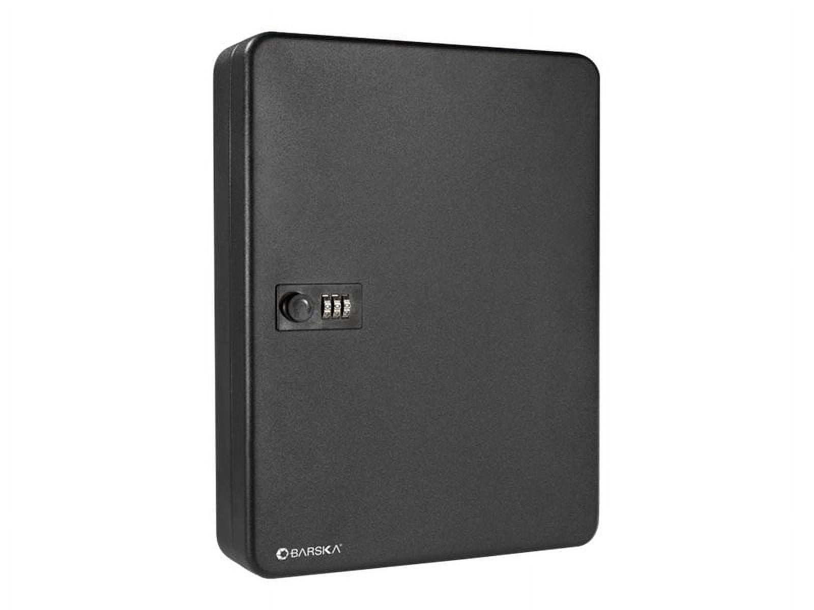 Barska 60 Keys Lock Box with Combination Lock Black - Walmart.com