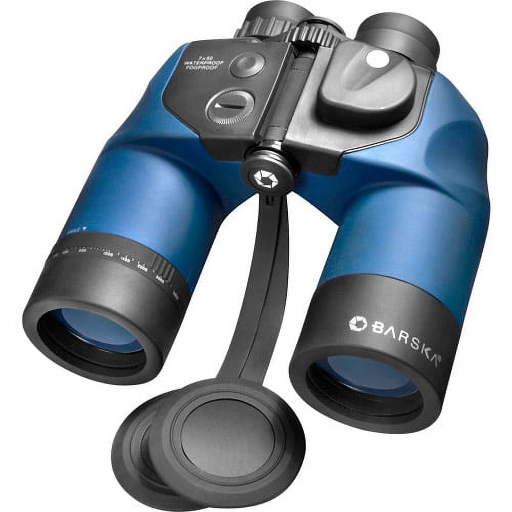 Barska 7x50mm Waterproof Deep Sea Binoculars with Internal Rangefinder and Compass
