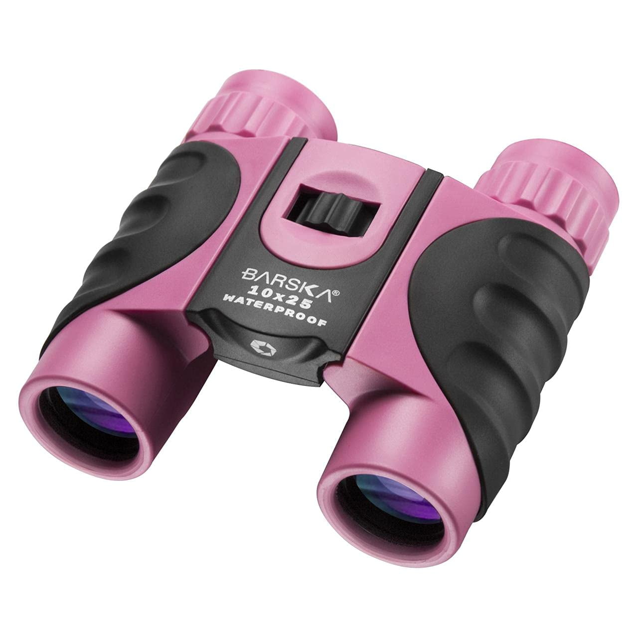 Barska AB12418 10 x 25 mm Waterproof Binoculars, Pink