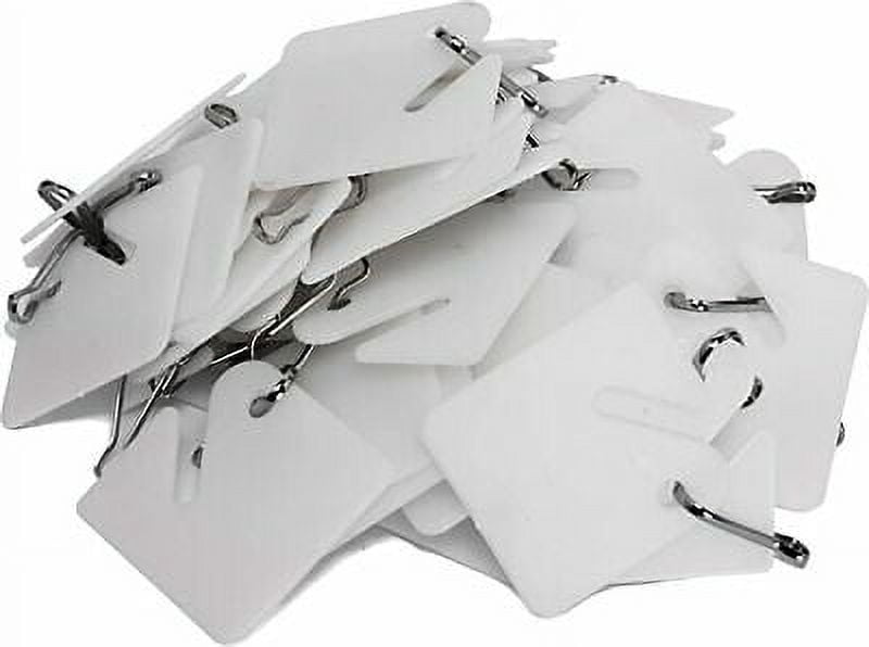 Barska AF13488 50 White Key Tags For Key Cabinets