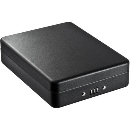Barska - Compact Safe with Combination Lock - Black Matte
