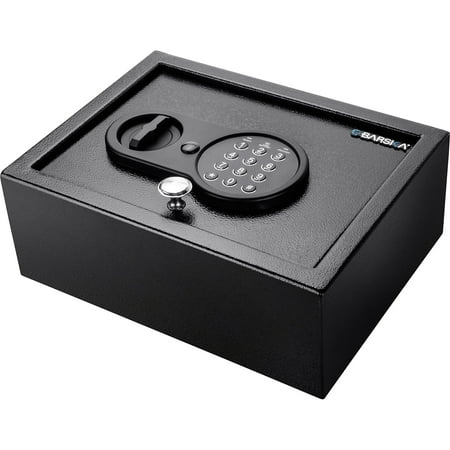Barska - Safe with Electronic Keypad Lock - Black