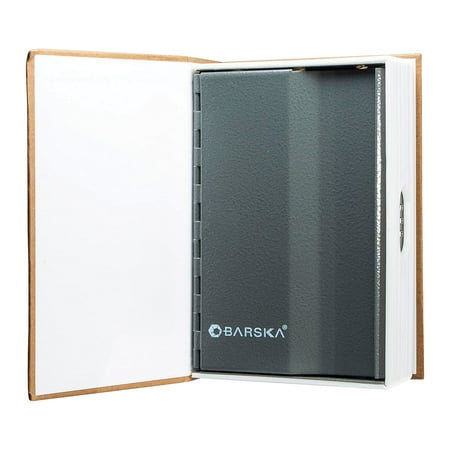 Barska - Dictionary Book Lock Box with Combination Lock - Tan
