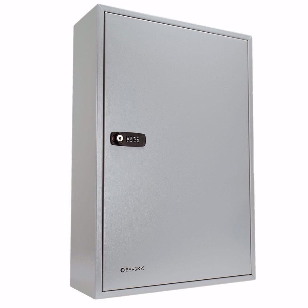 Gray Steel Wall Mount Key Cabinet with Combination Lock