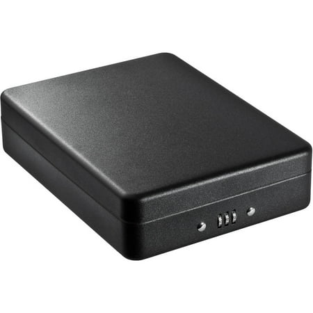 Barska - Compact Safe with Combination Lock - Black Matte