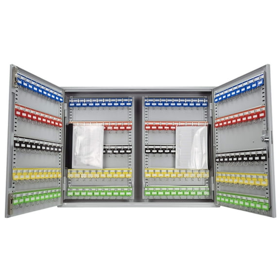 Barska Gray CB13604 Keypad 400 Position Adjustable Key Cabinet Lock Box, One Size