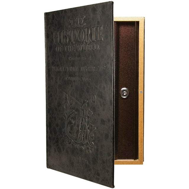Barska Large Antique Book Safe with Key Lock CB11992