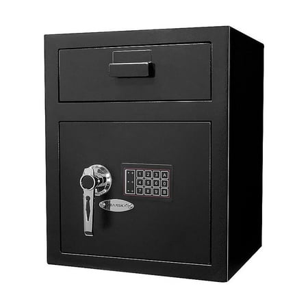 Barska - Large Keypad Depository Safe - Black