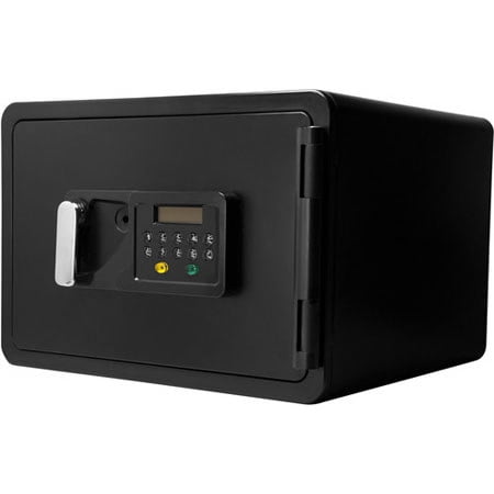Black Steel Fireproof Digital Keypad Safe with Back-up Keys