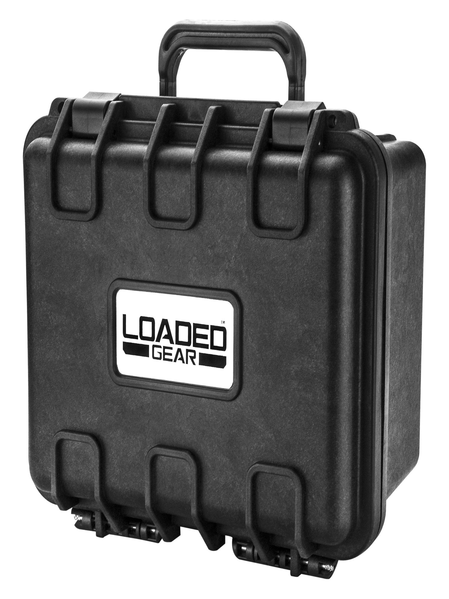 Matte Black Waterproof Crushproof Hard Case with Foam Inserts