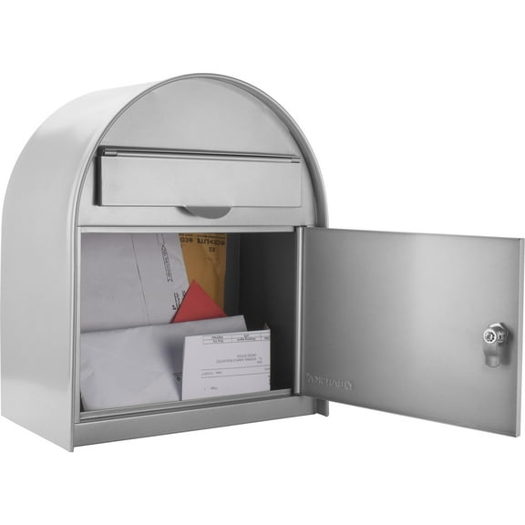 Barska Wall Mount Drop Box with Key Lock - Locking Mail, Suggestion, or Payment Box for Home, Office, Classroom, or Business Use CA2