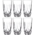 thumbnail image 1 of Barski European Crystal Highball Glasses - Dishwasher Safe Glasses for Water, Juice, Wine, Beer & Cocktails - Suitable for Daily Use & Special Occasions, Ideal Gift, Set of 6-15.75 oz, 1 of 1