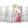 thumbnail image 1 of Barski Highball Glass - Drinking Glasses - Set of 4 Hiball Tumblers - Glass Crystal Tumbler - for Water, Juice, Beer, Mixed Cocktails, Mojito Glass, Tom Collins Bar Glassware, 11.6 oz, Made in Europe, 1 of 1