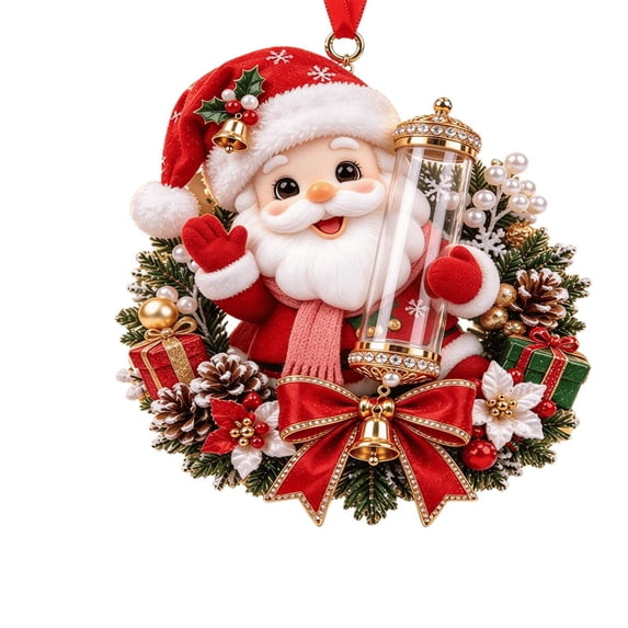 Barsme Christmas Santa Cash Gift Ornament, Xmas Tree Money Holder and ...