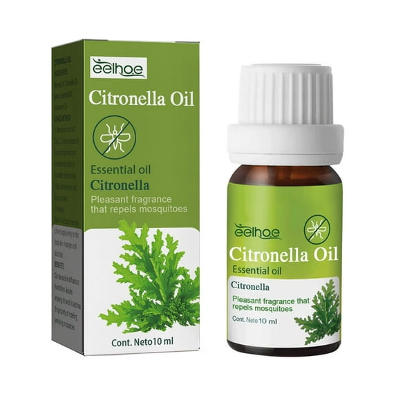 Barsme Citronella Oil Prevents Mosquito Bites, Relieves Itching, And Provides Home Skin Care For Mosquito Repellents. Citronella Aromatherapy Essential Oil 10Ml 5Pc