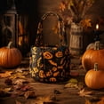 thumbnail image 1 of Barsme Halloween Trick or Treat Baskets for Kids,Pumpkin Ghost Print Buckets Foldable Reusable Goody Candy Bucket Trick or Treating,Gift Baskets for Him, Her, 1 of 5