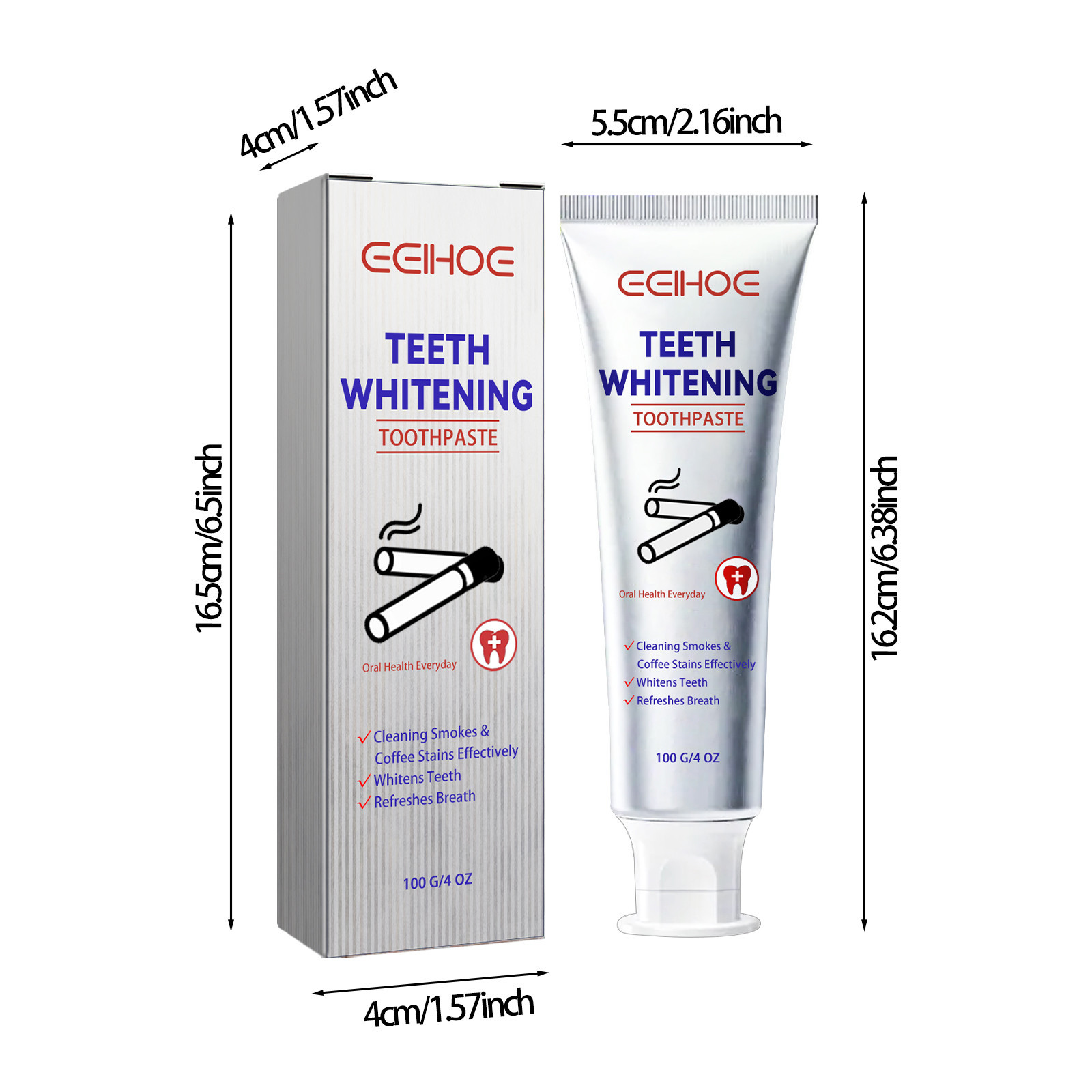 Barsme Smoker's Toothpaste For whiten And Stain Removal Smoker's