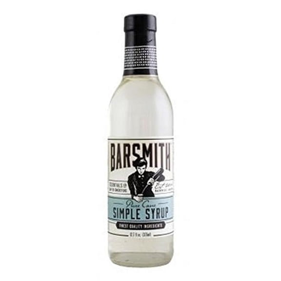 Barsmith 12.7 oz Syrup Simple - Pack of 6