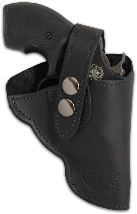 Leather OWB Holster For Rossi Model 851 .38 Special 4" Barrel - Right Hand, Belt Slot 1.75 Inch
