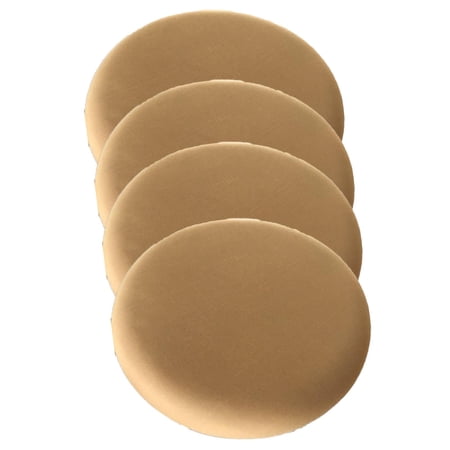 Barstool Covers Round Protector Stool Cushion Slipcover for 12- Chair camel