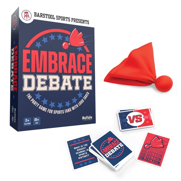 Barstool Sports Embrace Debate Game for Adults Ages 18 and Up by Buffalo Games (Walmart Exclusive)