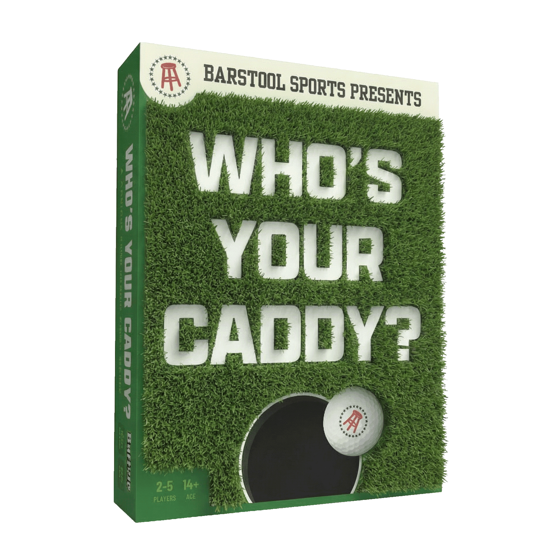 Buffalo Games - Who's Your Caddy? - Official Barstool Sports Party Game | Golf-Themed Card Game with Skill Challenges | Adults 14+ (Walmart Exclusive)