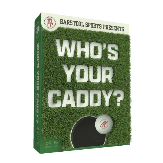 Buffalo Games - Who's Your Caddy? - Official Barstool Sports Party Game | Golf-Themed Card Game with Skill Challenges | Adults 14+ (Walmart Exclusive)