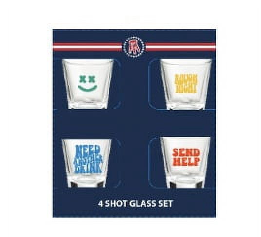 Barstool Sports x PlanBri Shot Glass 4-pack
