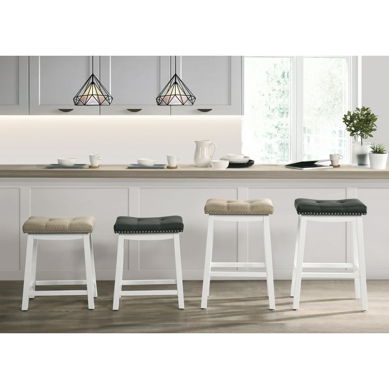 Walmart white cheap bar stools