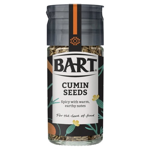 Bart Cumin Seeds 40g, British Import (Pack of 2)