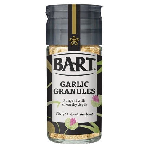 Bart Garlic Granules 52g, British Import (Pack of 2)
