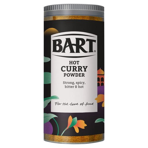 Bart Hot Curry Powder 92g, British Import (Pack of 2)