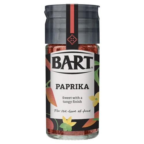 Bart Paprika 43g, British Import (Pack of 2)