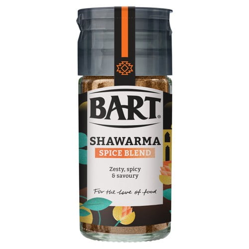 Bart Shawarma Spice Blend 40g, British Import (Pack of 2)