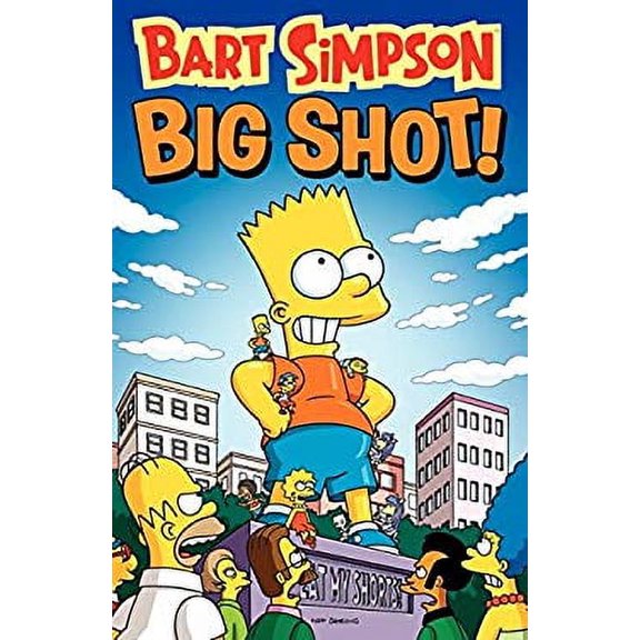 Pre-Owned Bart Simpson Big Shot (Paperback) 0062262548 9780062262547