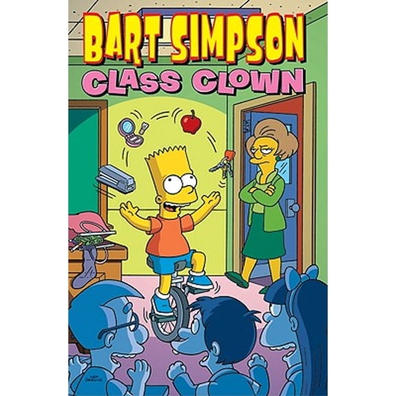 Pre-Owned Bart Simpson Class Clown (Paperback) 0061976296 9780061976292