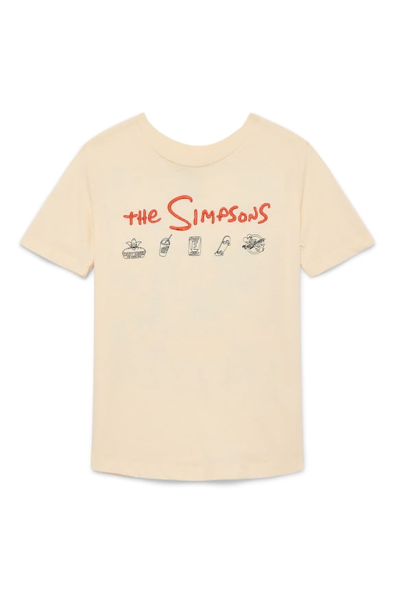 Bart Simpson Boys Graphic Tee with Short Sleeves, Sizes 4-18