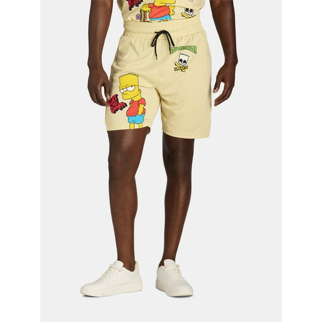 Fox Bart Simpson men's Graphic Mesh Shorts - Sizes S-XXL - Walmart.com