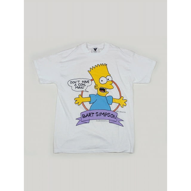 Bart Simpson Vintage T-shirt - Walmart.com